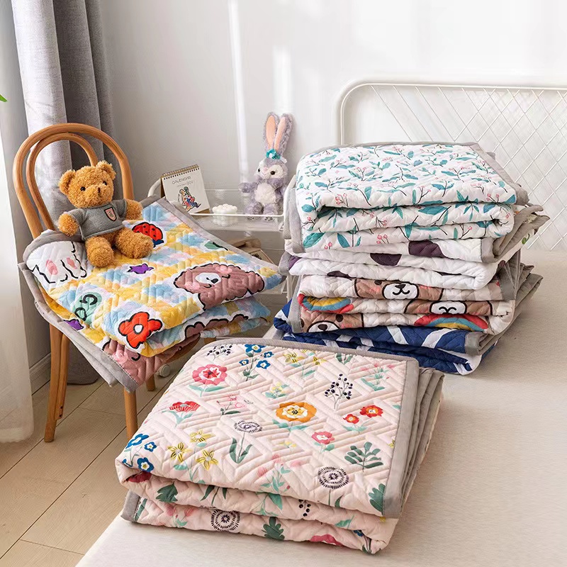US Cotton Reversible Design Comforter Blanket/Queen Size Shopee