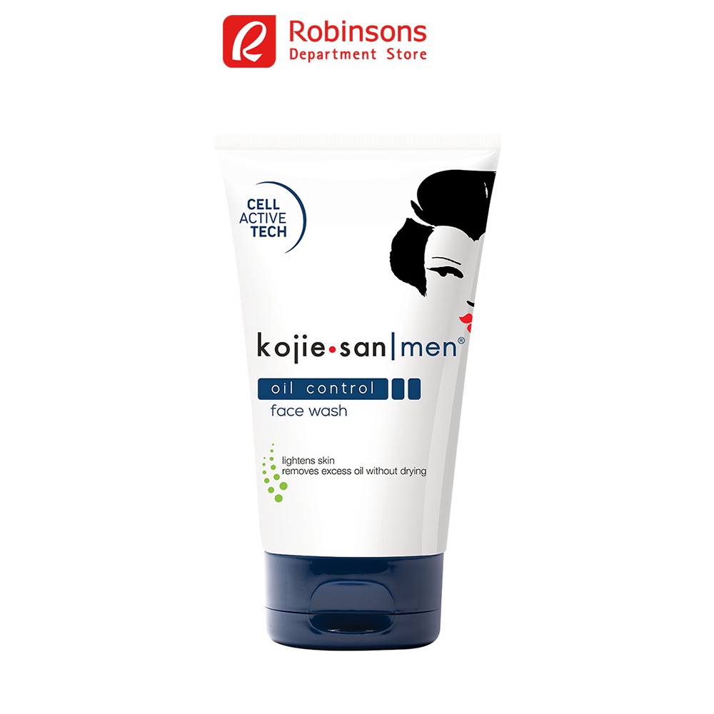 Kojie San Men Oil Control Face Wash 125ml Shopee Philippines