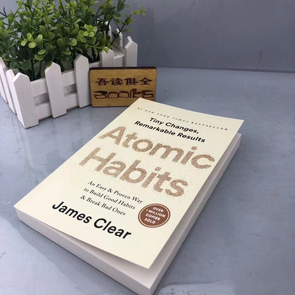 Featured image of Ready Stock Original Atomic Habits by James Claer English Book