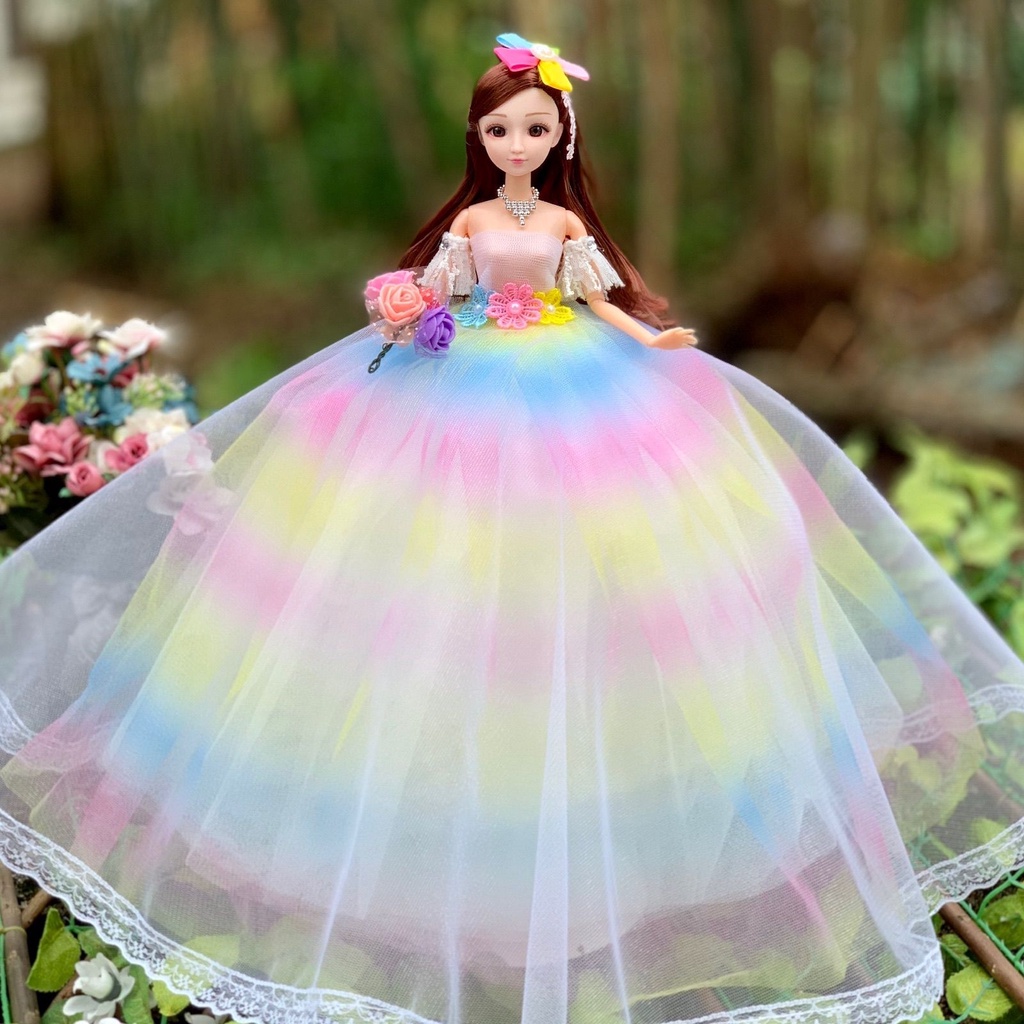 rainbow dress barbie