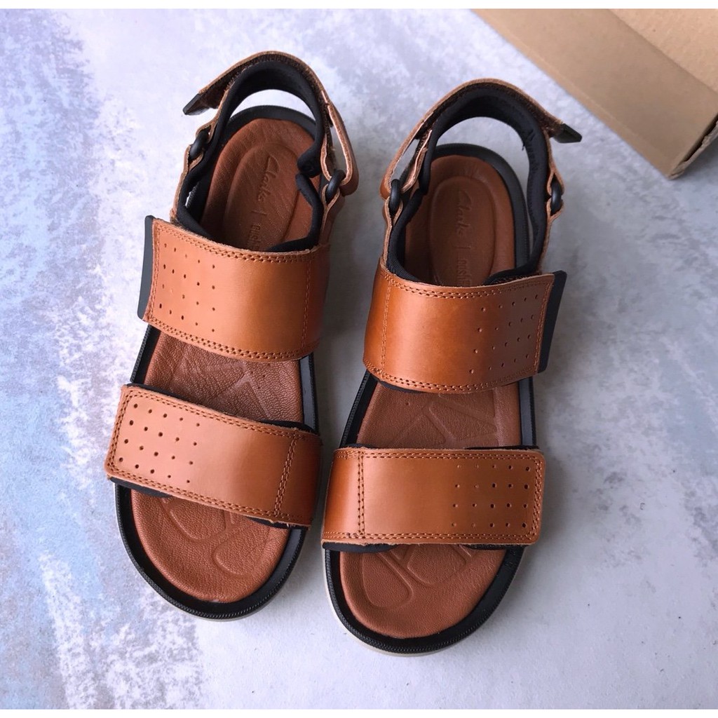 clarks velcro sandals