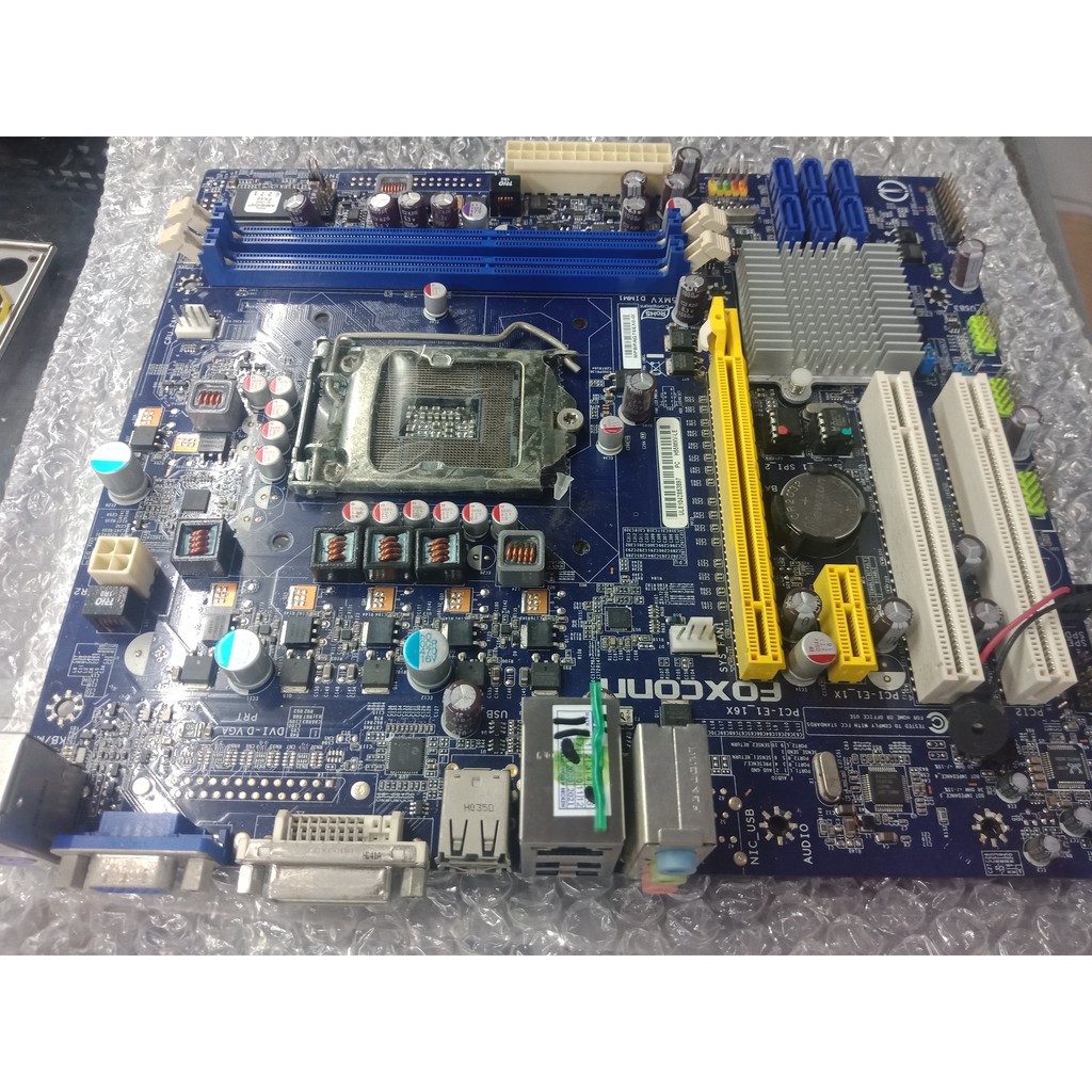 1156 motherboard foxconn h55mxv-le ddr3 pcie v/s/l | Shopee Philippines