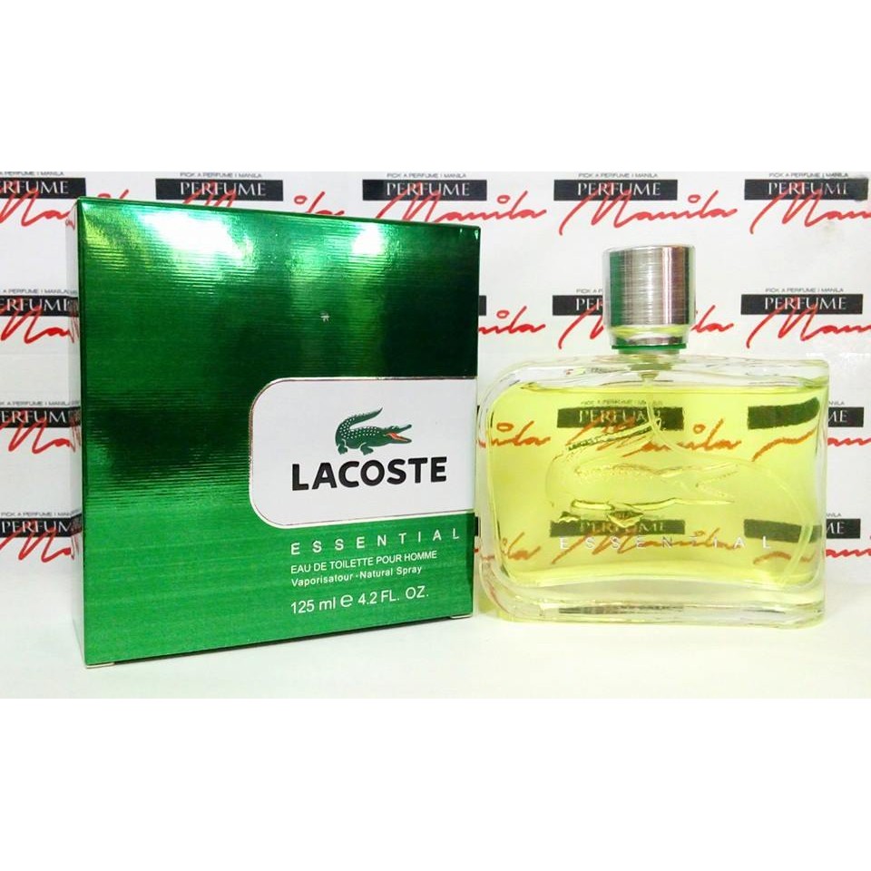 lacoste essential pour homme eau de toilette 125 ml