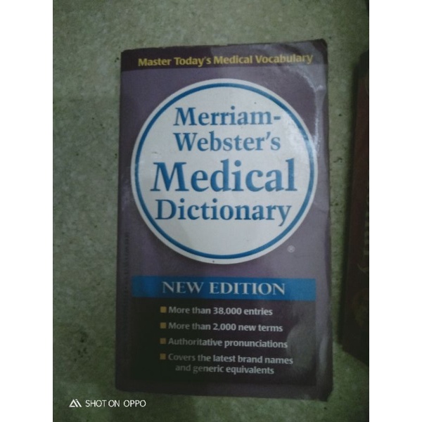 Merriam's Webster Medical Dictionary | Shopee Philippines