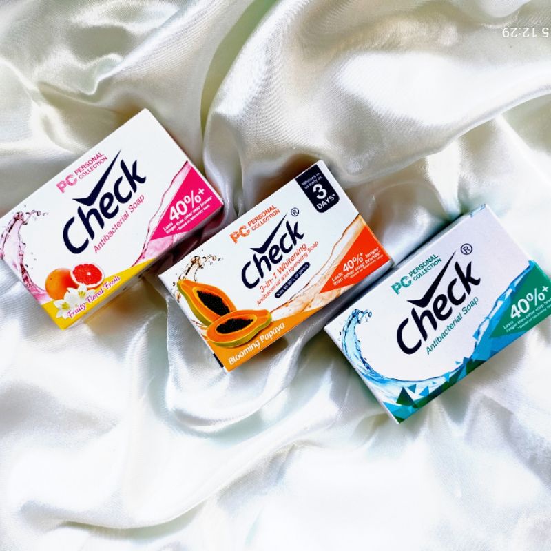 Personal Collection Check Antibacterial Soap (Whitening Blooming Papaya