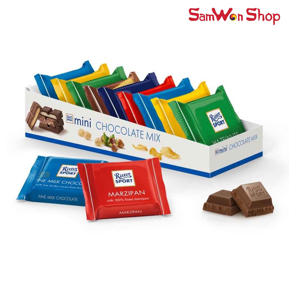 Ritter Sport Mini Bar Chocolate Mix 150gr Mini Chocolate Variant Taste Shopee Philippines