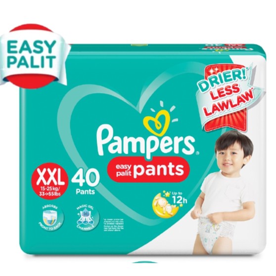 pampers large size diapers