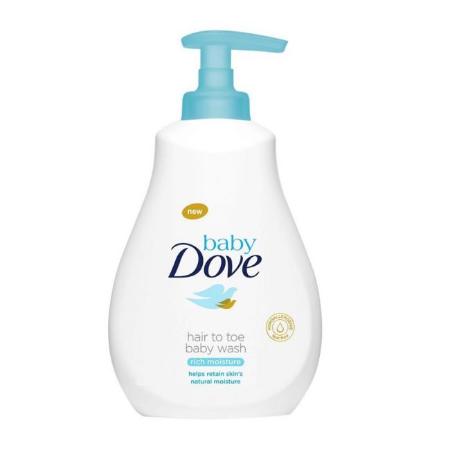 Babydove Hair-Toe Bw Rich Moisture 400ml | Shopee Philippines