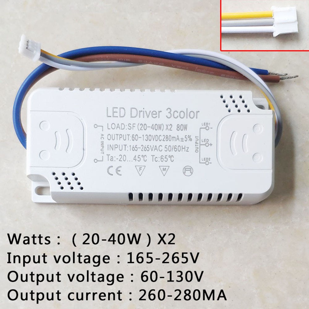 LED lamp driver transformer electric transformer driver 40V DC power waterp T9D3 
