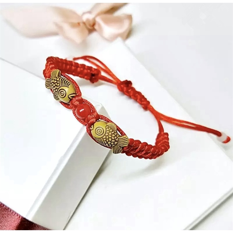 red fashion bracelets