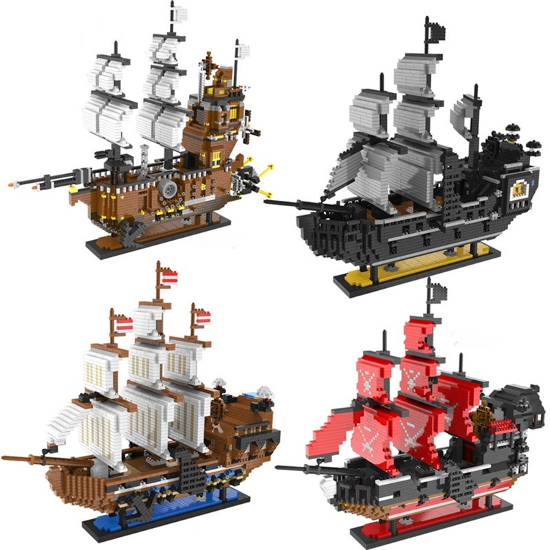lego micro pirate ship