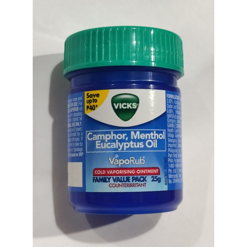 VapoRub 25g/10g/5g