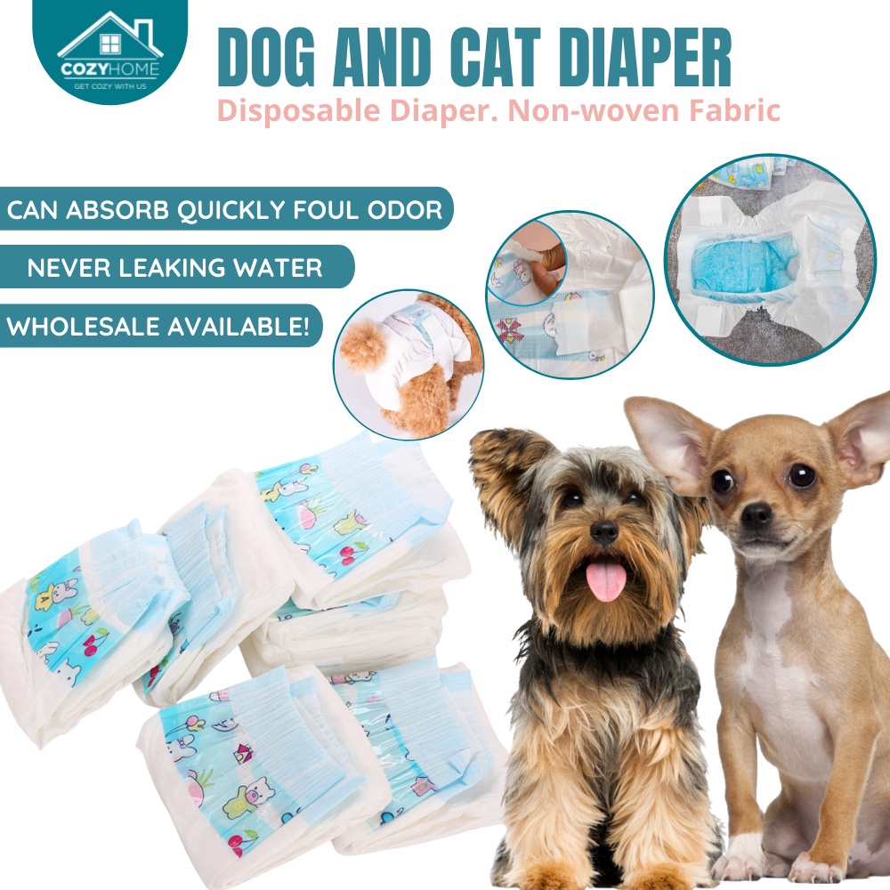 Cozyhome New Pet Diaper for Female Small Breed Dogs Diaper for Dogs ...