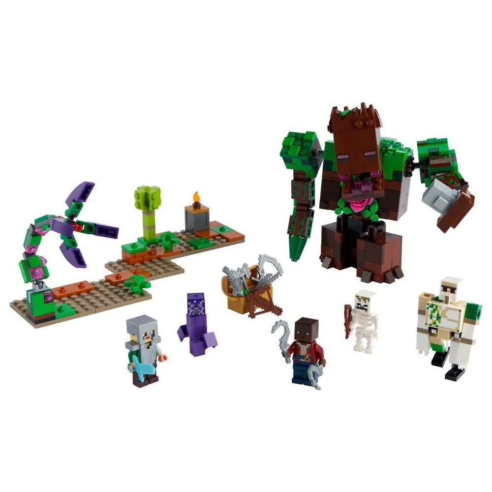 Lego Minecraft Dungeons The Jungle Abomination Toy Set Shopee Philippines