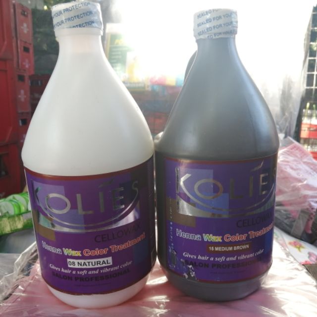 Half Gallon Cellowax Hair Cellophane Color Treatment Shopee