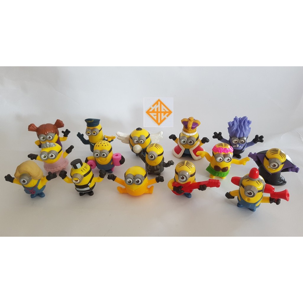 Minions Wave 1 2 Happy Meal Toys The Rise Of The Gru Shopee Philippines