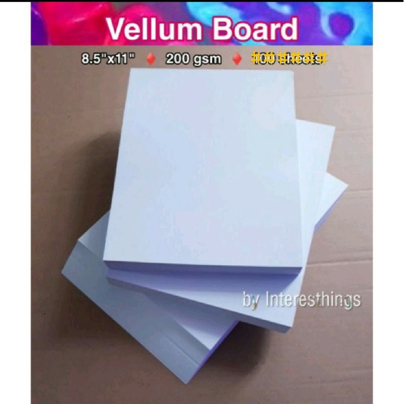 Vellum Board 200GSM | ubicaciondepersonas.cdmx.gob.mx