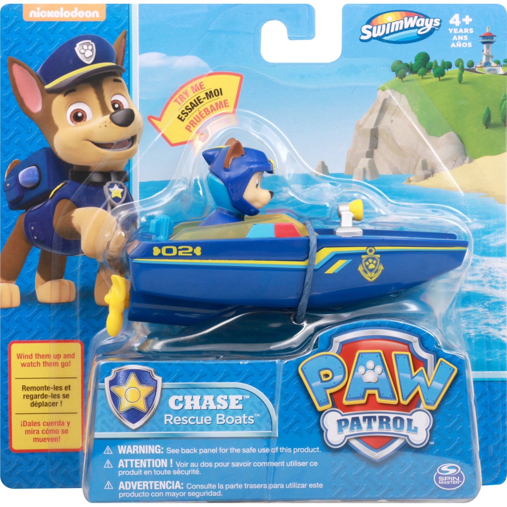 PBSC SwimWays Paw Patrol Rescue Boats - Chase | Shopee Philippines