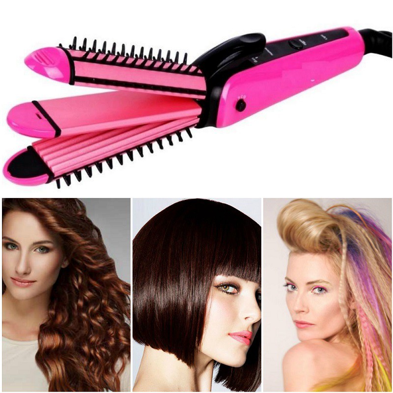 how to use nova 3 in 1 hair straightener and curler