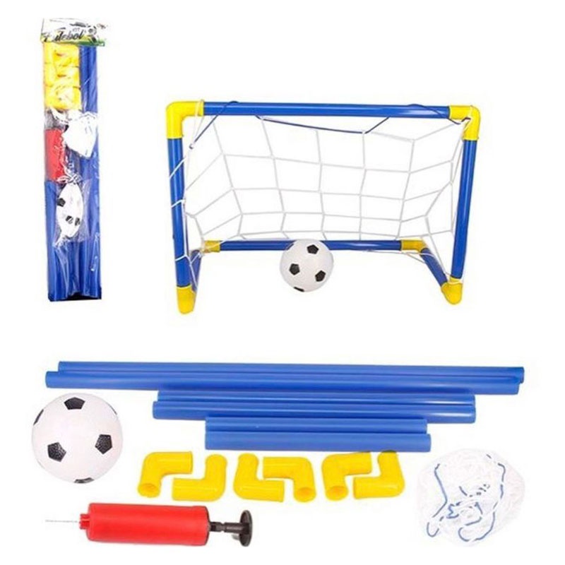 Football Goal Toy Set Kids Soccer Goal Pool Set for Toddler Boys and