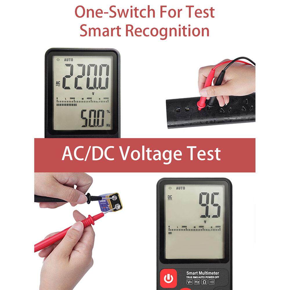 BSIDE ADMS7 Smart Multimeter True RMS Digital Multimeter Measuring AC