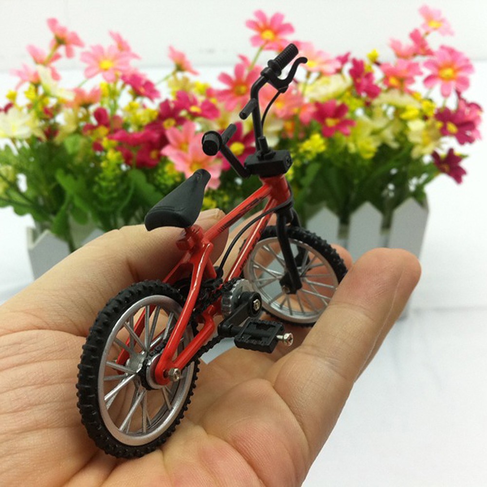 Metal Bike Bicycle Toy Mini Functional Finger Toys Creative Game Workmanship Gift Collections 
