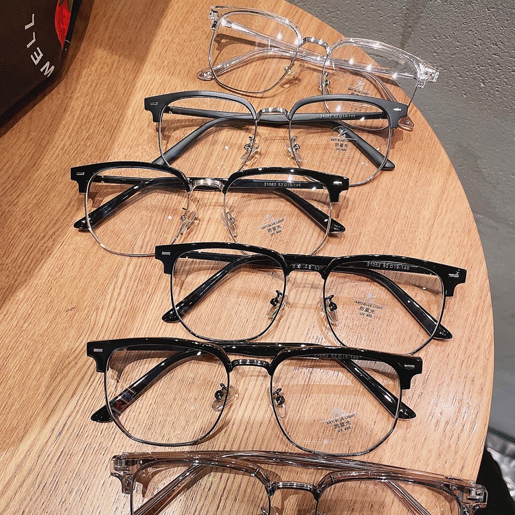 Ready Stock Unisex Vintage Anti Radiation Eyeglass Anti Radiation