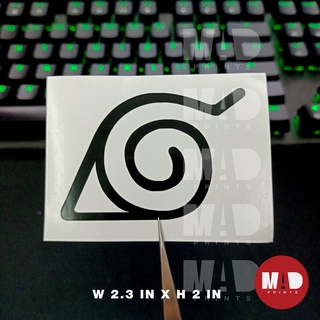 Naruto - Hidden Leaf (Konoha) Symbol Sticker Vinyl Decal #6