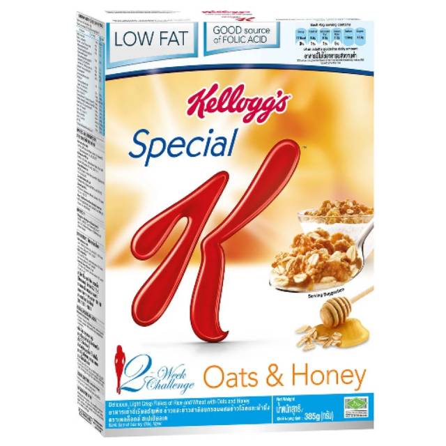 Kelloggs Special K Oats & Honey 209385 gr Shopee Philippines
