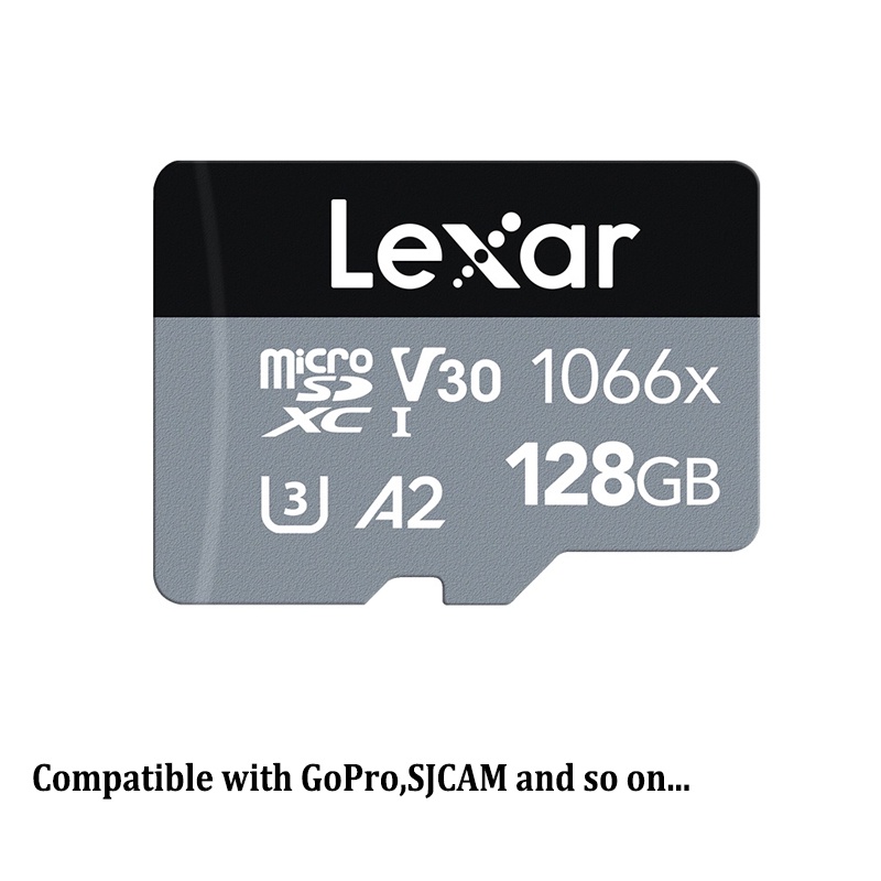 Lexar 1066x Memory Card 128GB/64GB Class 10 Up to 160MB/s Micro SD Card