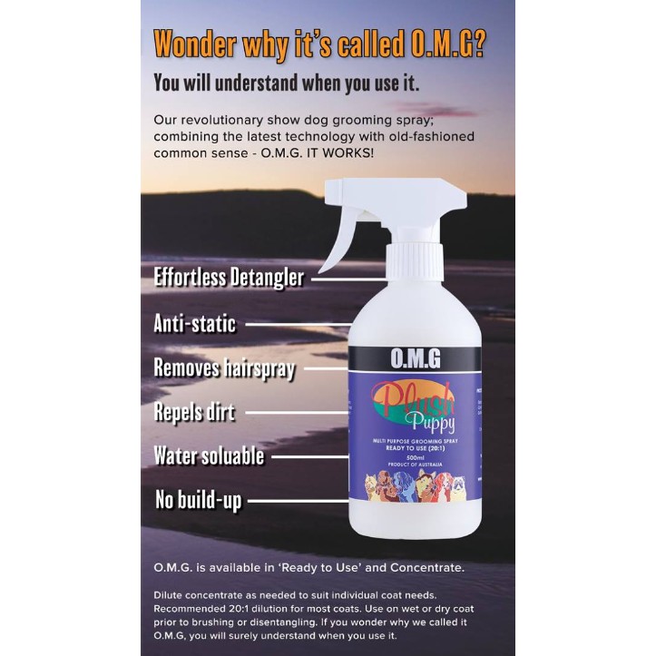 Plush Puppy OMG Ready to Use Spray Shopee Philippines