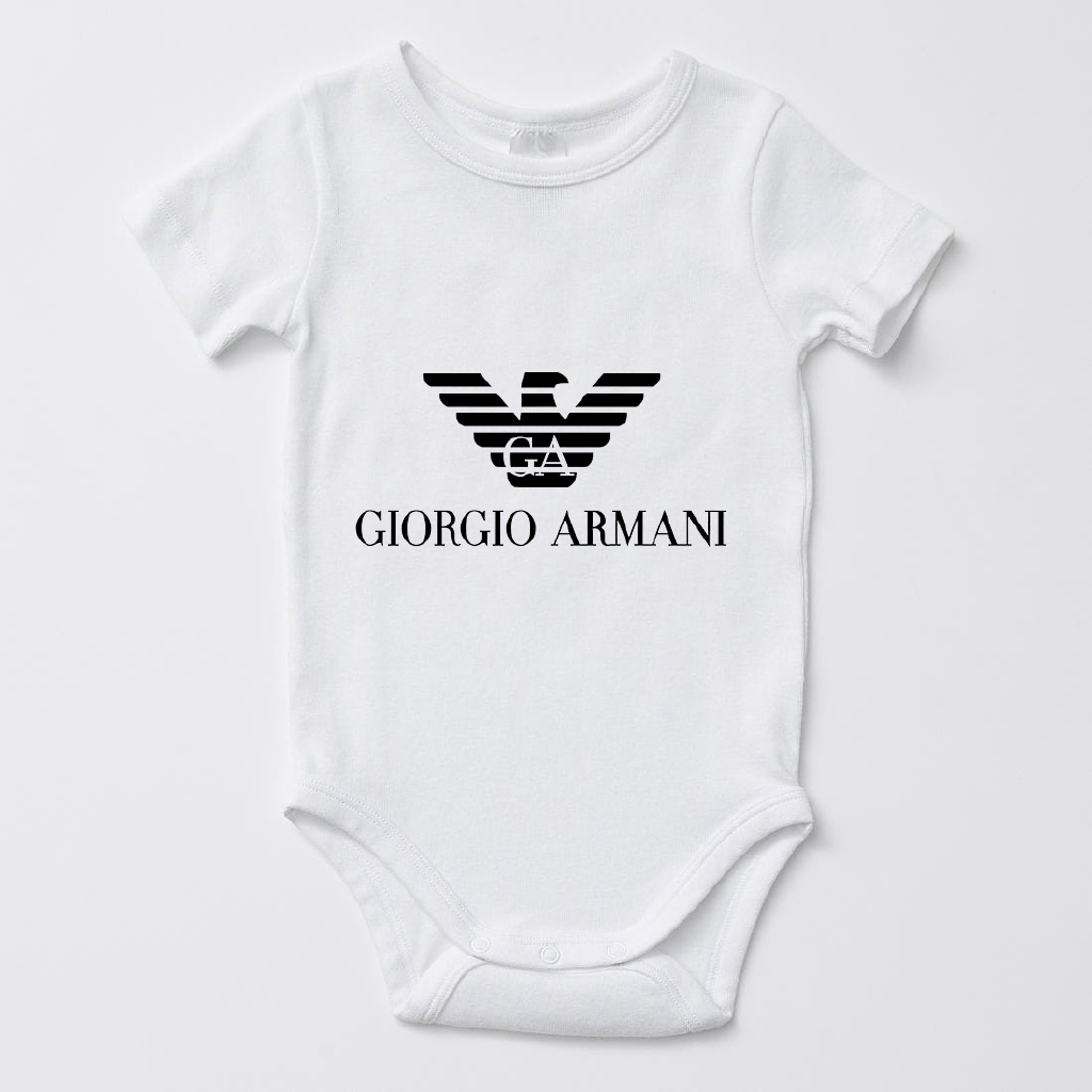 armani baby bodysuit