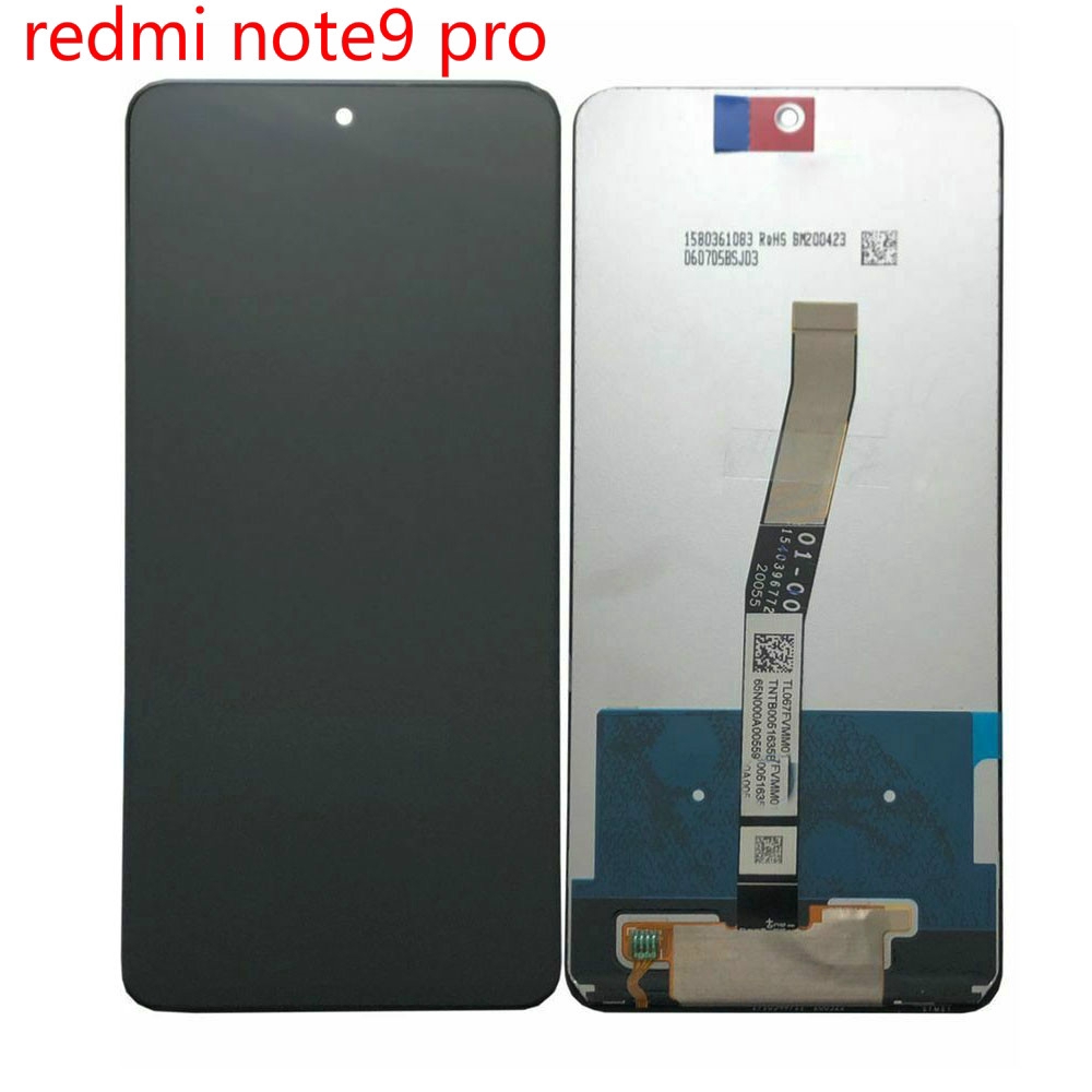 667 Inch For Xiaomi Redmi Note 9 Pro Lcd Display Touch Digitizer Screen For Xiaomi Redmi Note 0559