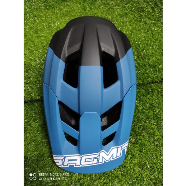 SAGMIT RS8 MTB HELMET WITH VISOR 56-60cm | Shopee Philippines