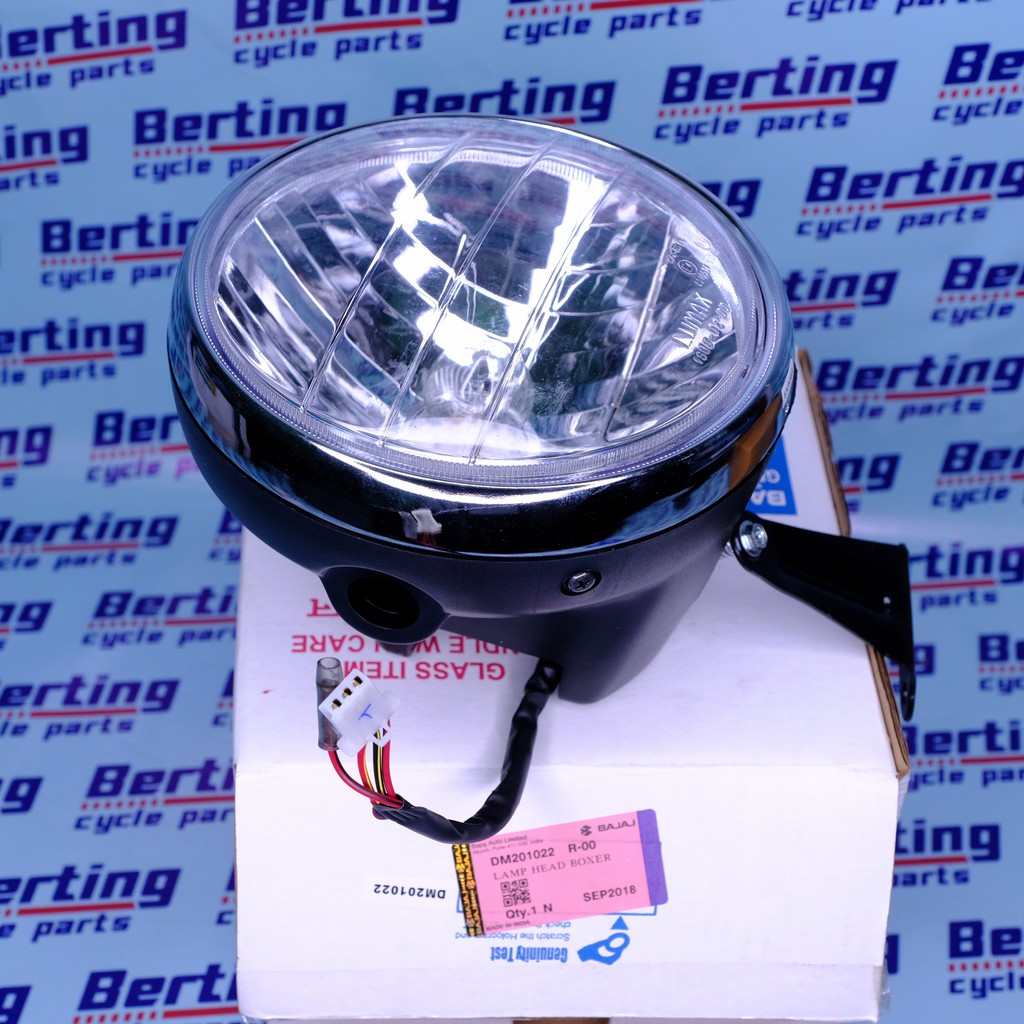 bajaj boxer headlight cover