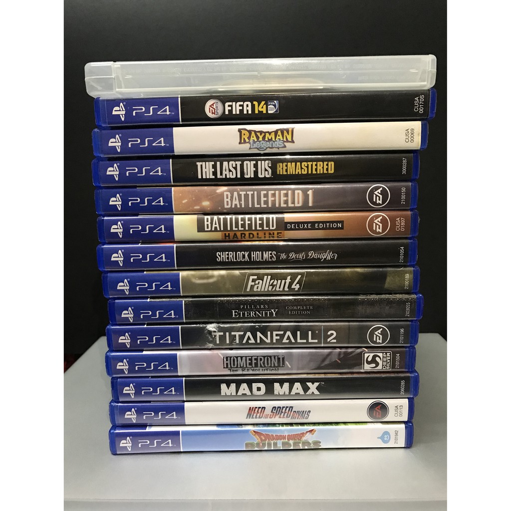 buy pre owned ps4 games