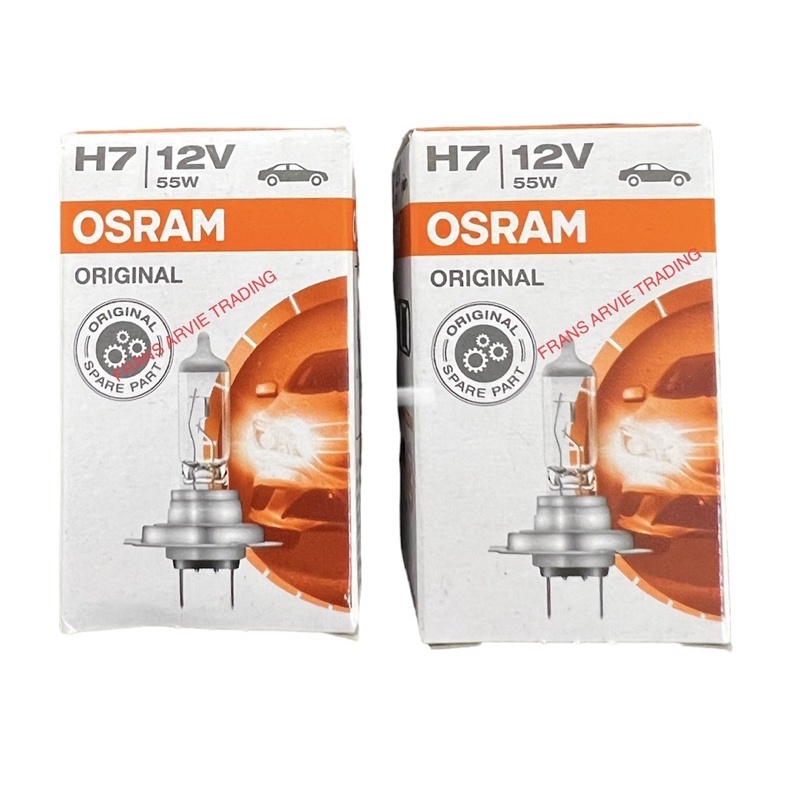 OSRAM H7 64210 12V 55W Original (2pcs) | Shopee Philippines