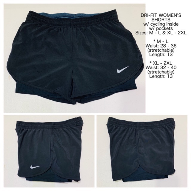 nike dri fit bike shorts