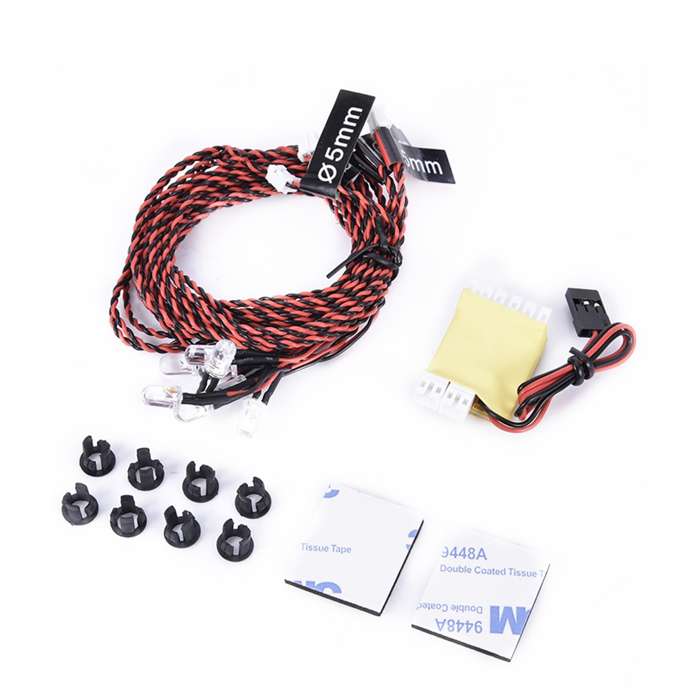 Flash Led Light Kit For Rc Helicopter Aircraft Airplane 8 Led Lighting  System | Shopee Philippines