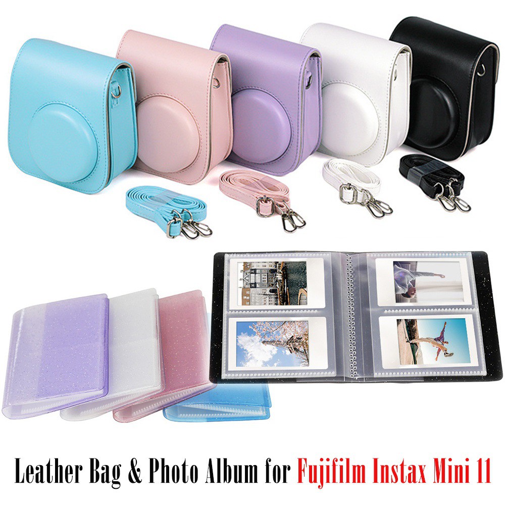 instax camera with bag