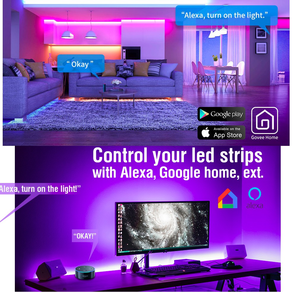 led light strips for room
