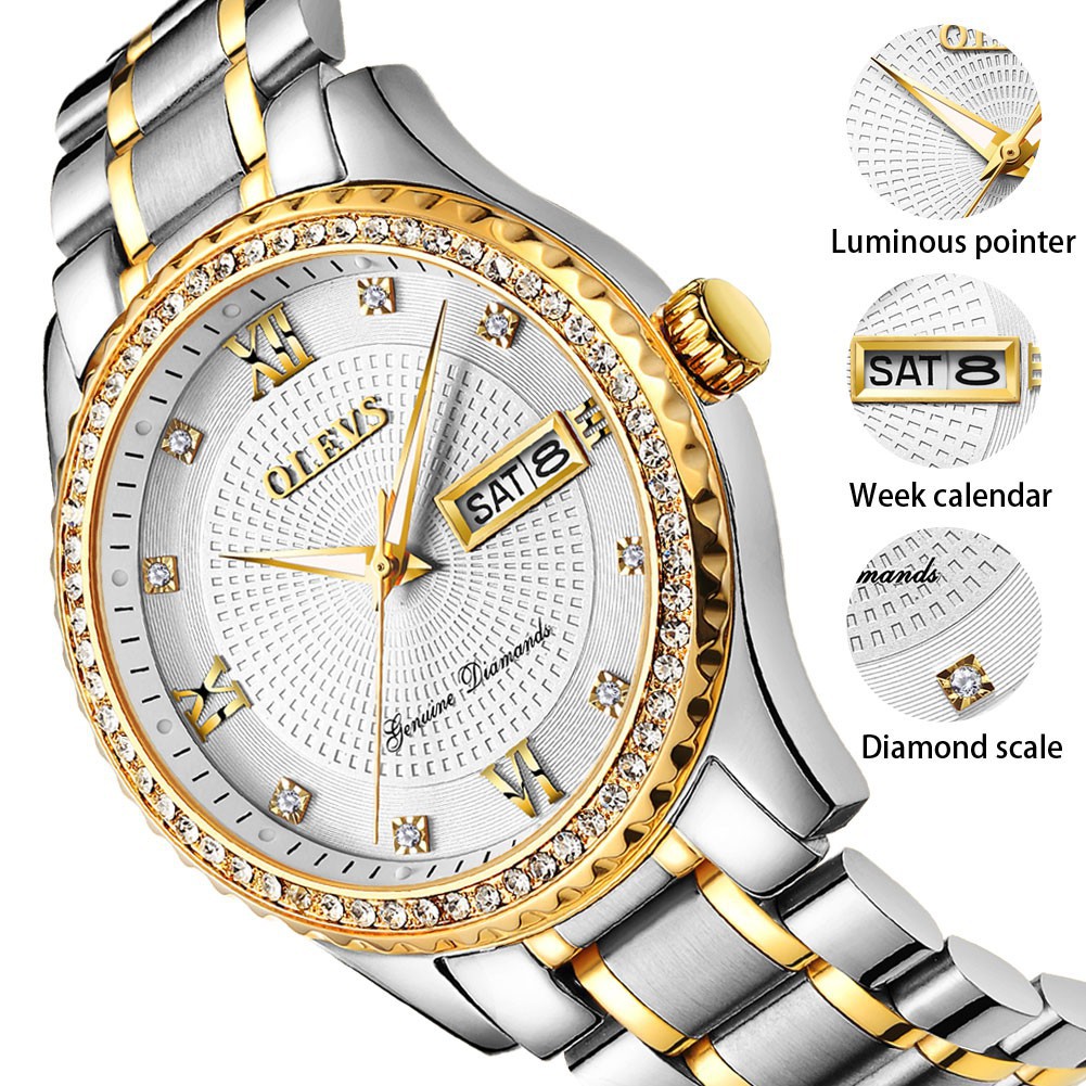 male diamond watch