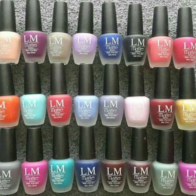 Lm Matte Nail Polish Shopee Philippines