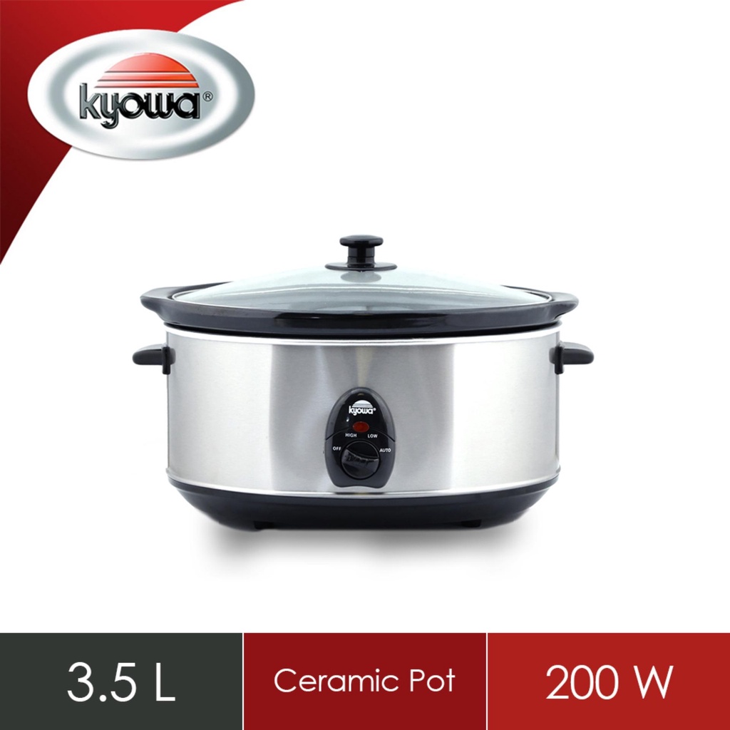 Kyowa Slow Cooker Oval 3.5 Liters KW2850 Shopee Philippines