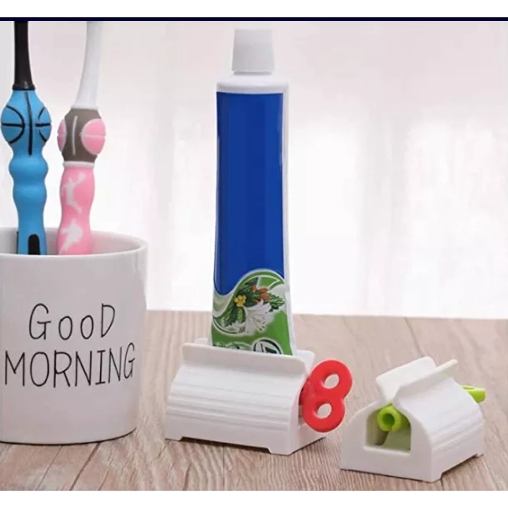 ToothPaste Squeezer Standing Version in 3 colors red green blue nice gift item roll type