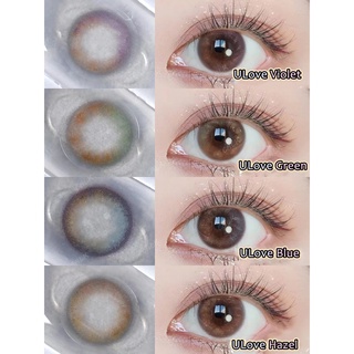 15 Shades Fashion Colored Contact Lenses Power 0-8 Degrees - 6 Month