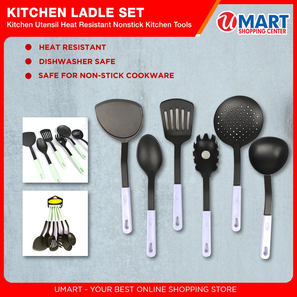 Silicone Kitchen Utensils Non Stick, Heat Resistant, Easy To Clean