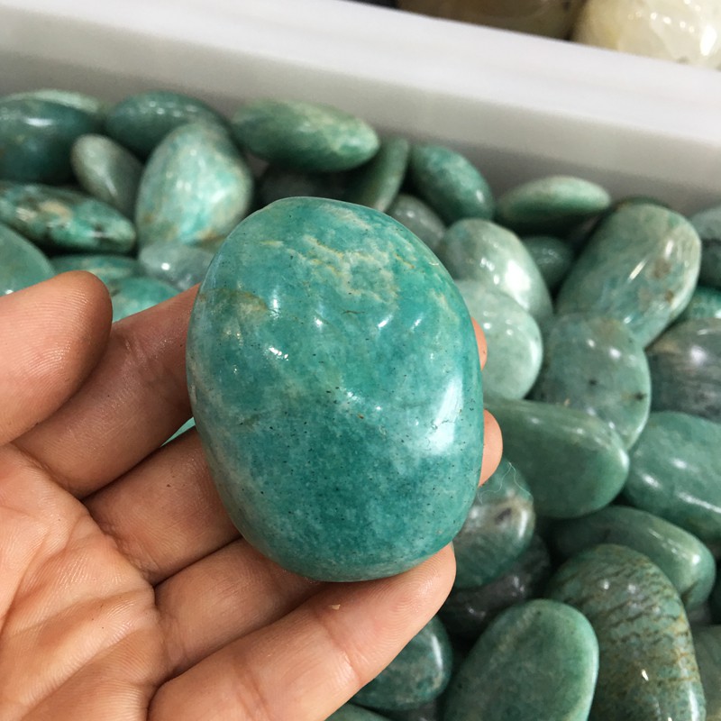 Natural Crystal Raw Stone Amazonite Palm Decoration Natural Stones And Minerals Random Delivery 50 60mm Shopee Philippines