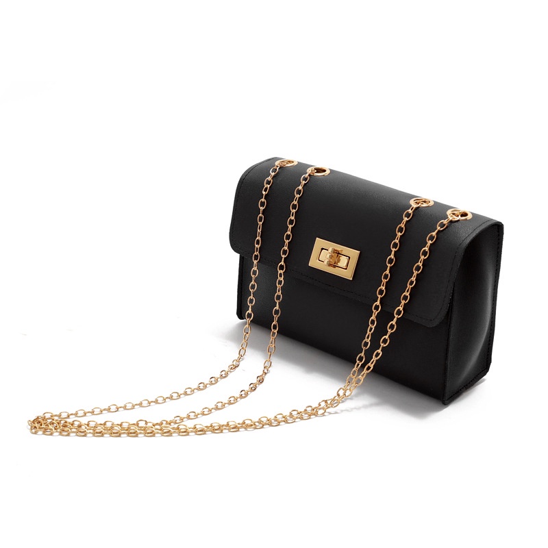 Crossbody Bag/Draped Body Square Shape Chain Strap Shoulder Bags JK001