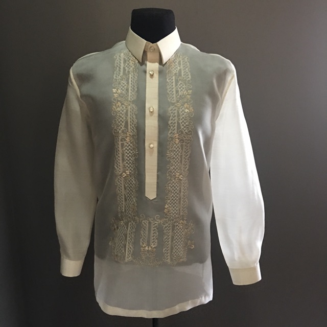 Authentic JUSI PIÑA Barong Tagalog 07 | Shopee Philippines